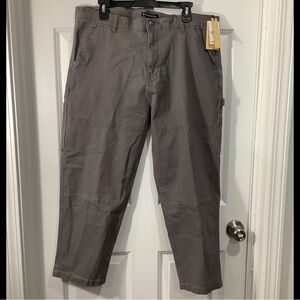 Burnside Men's Gray Cargo pants size Large. NWT